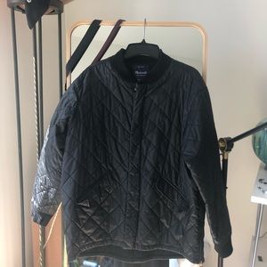 Madewell quilted bomber jacket